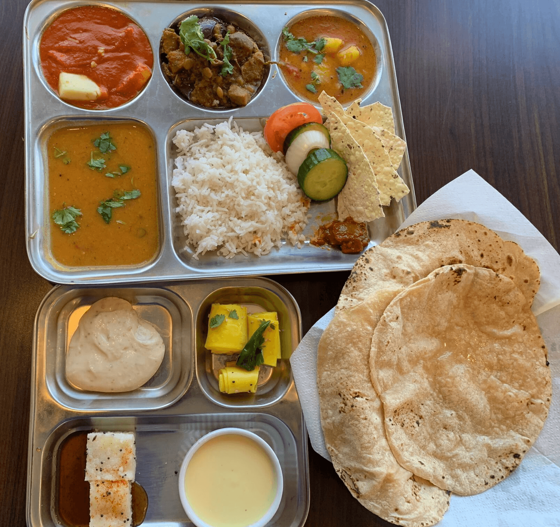 Restaurant hero background showcasing our signature dishes